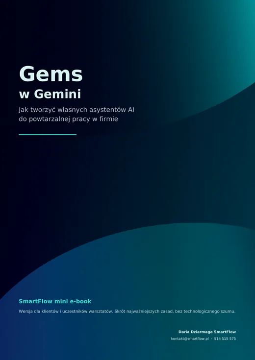 Okładka e-booka Gems w Gemini